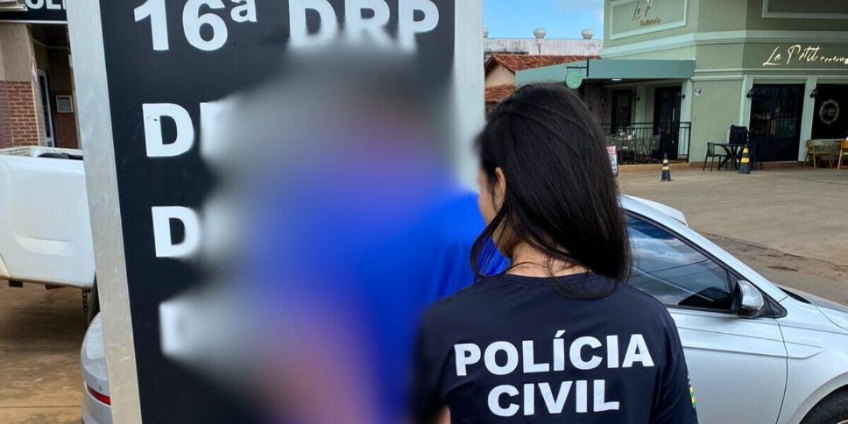 PCGO prende homem que perseguiu mulher e invadiu sua residência enquanto ela dormia, em Trindade