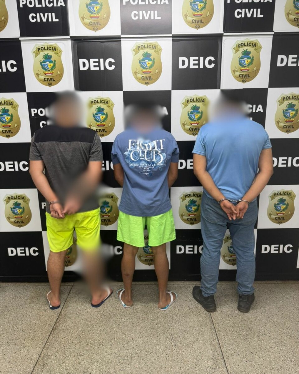 PCGO prende trio faccionado investigado por ataques a agentes de Segurança Pública no Pará; Líder do grupo é preso