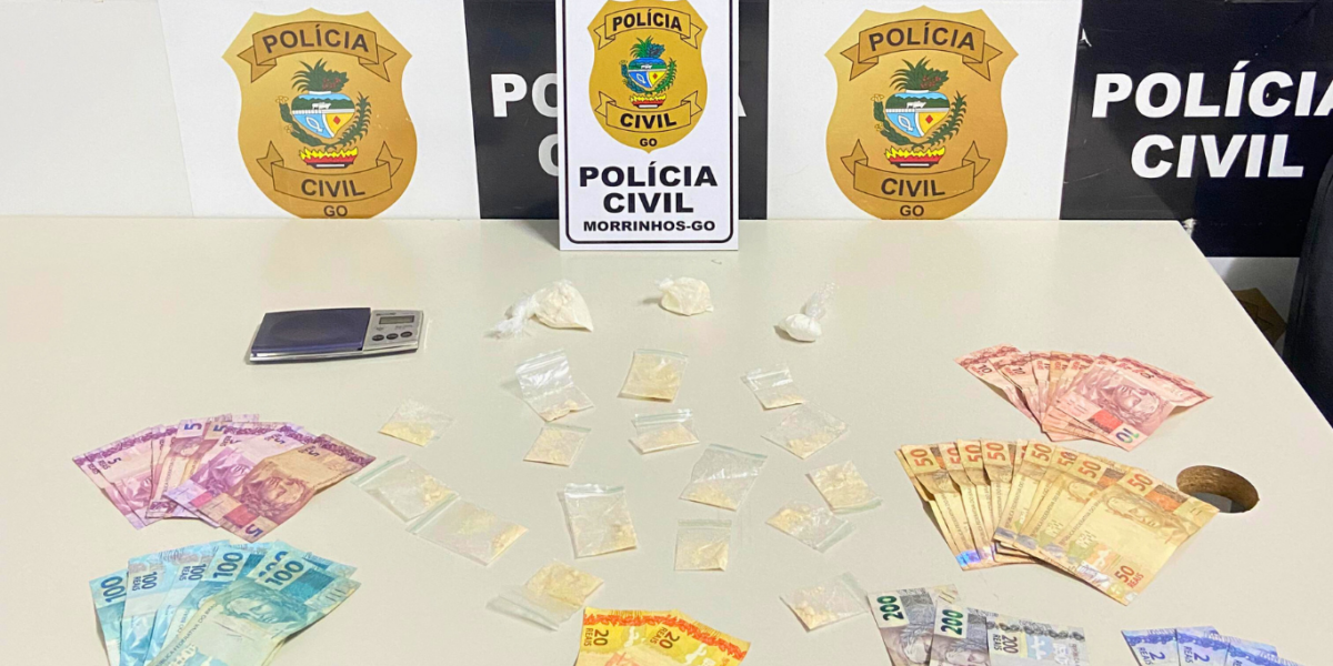 PCGO prende traficante que subtraiu carro e dinheiro de usuária para quitar dívidas de drogas