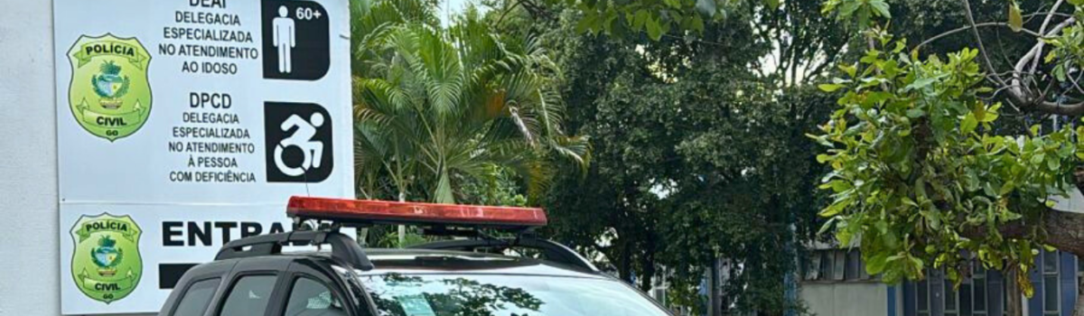 PCGO prende filha por maltratar e roubar a mãe de 73 anos em Goiânia