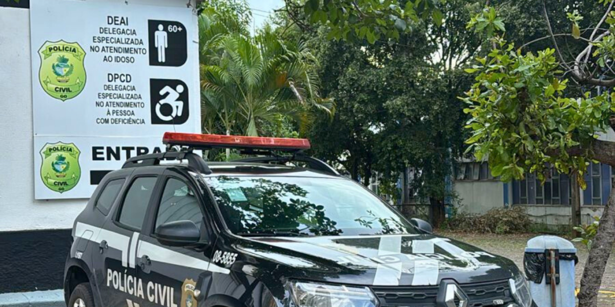 PCGO prende filha por maltratar e roubar a mãe de 73 anos em Goiânia