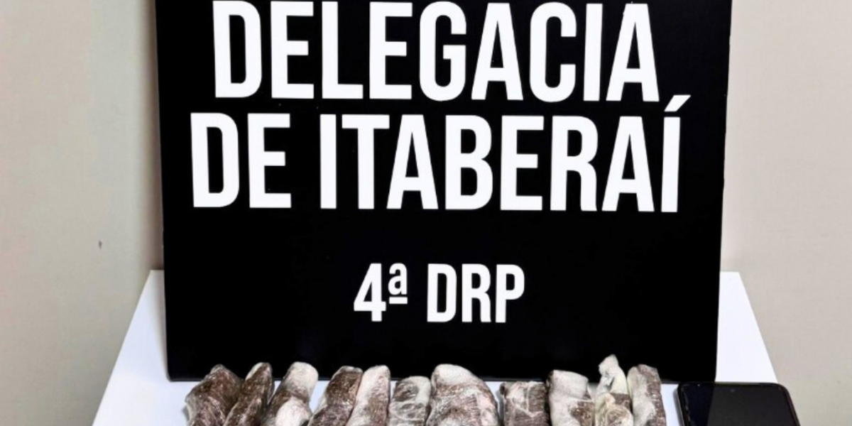PCGO prende homem em flagrante por tráfico de drogas e corrupção de menores em Itaberaí