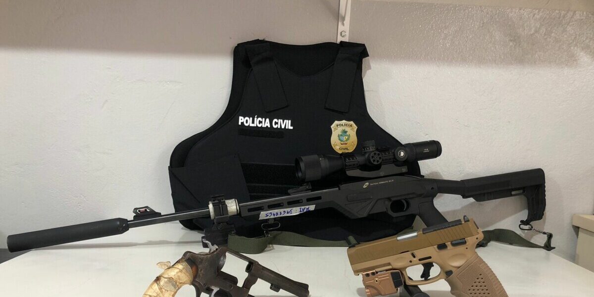 Ação conjunta resulta em prisão e apreensão de armas de fogo em Serranópolis