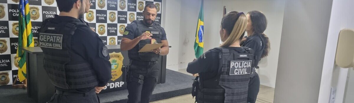 Em apoio à PCRN, PCGO cumpre buscas, em Luziânia, contra gestor financeiro de organização criminosa