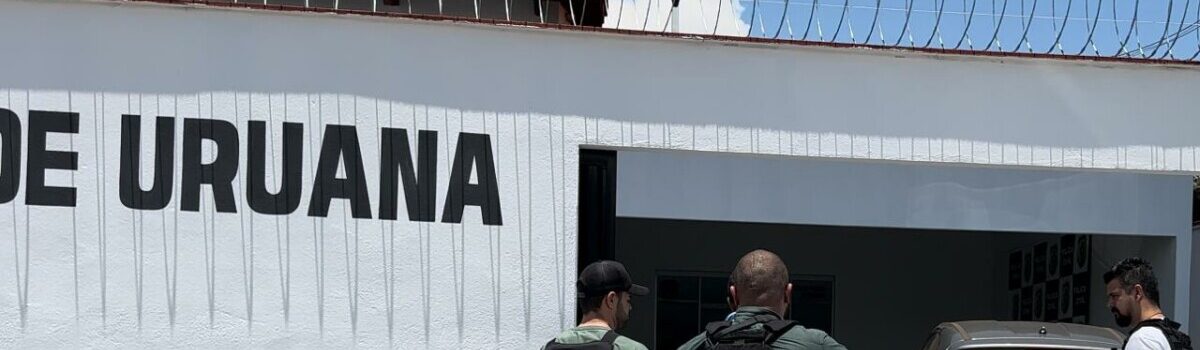 PCGO prende investigado, com várias passagens policiais, por furtar residência em Uruana