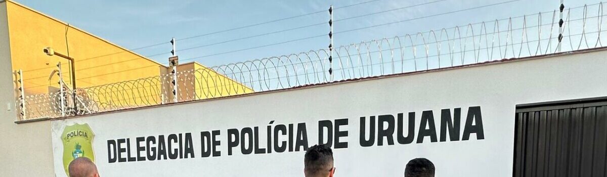 PCGO cumpre prisão temporária de gestor financeiro do tráfico de drogas em Uruana