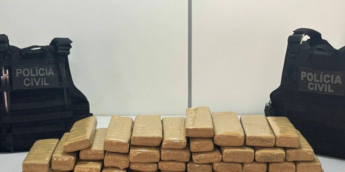 PCGO prende dupla por tráfico interestadual e intercepta droga oriunda de MG que seria enviada para o nordeste brasileiro