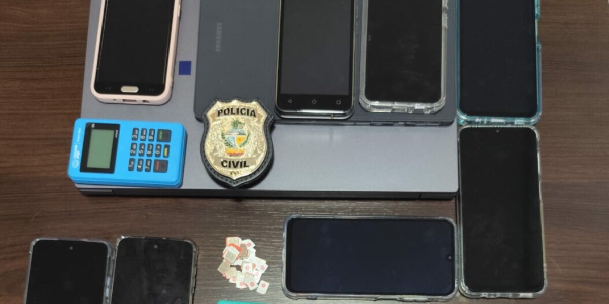 PCGO prende investigado por abrir contas bancárias fraudulentas e movimentar dinheiro oriundo de golpes