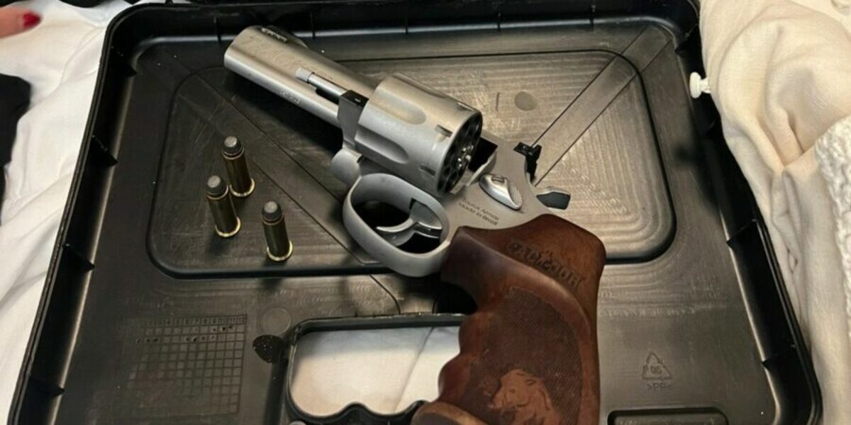 PCGO apreende arma de fogo que homem usou para ameaçar adolescente após desavença