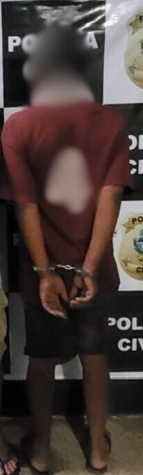 PCGO prende em flagrante homem que tentou matar companheira em Flores de Goiás