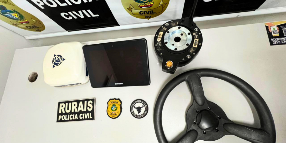PCGO recupera equipamentos agrícolas avaliados em R$ 200 mil em Rio Verde