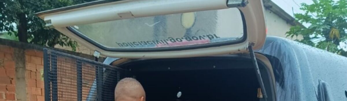 Polícia Civil prende autor de violência doméstica em Niquelândia