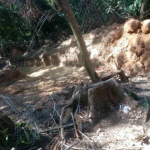 Operação Aqua: Polícia Civil investiga represamento ilegal de rio e desmatamento em Doverlândia