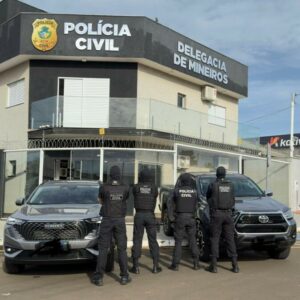 ‘Smart Money’: PCGO cumpre mandado em Mineiros em repressão a orcrim envolvida em roubo de carga e lavagem de dinheiro