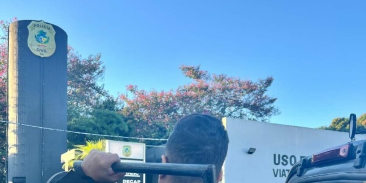 PCGO cumpre busca e apreensão contra líder de associação criminosa por roubo, receptação e adulteração de veículos