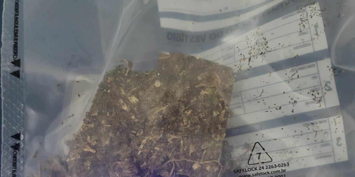 PC prende homem em flagrante por tráfico de drogas em Minaçu
