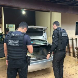 ‘Selo Falso’: PCGO cumpre mandados em Santa Helena por fraude em documentos veiculares de transporte coletivo