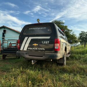 PCGO cumpre buscas relacionadas a investigação de homicídio e apreende diversa quantidade de carne de caça