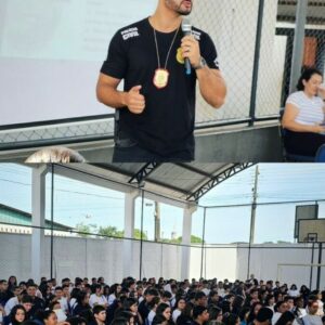 Operação Mulher + Segura leva palestra a escola de Vianópolis