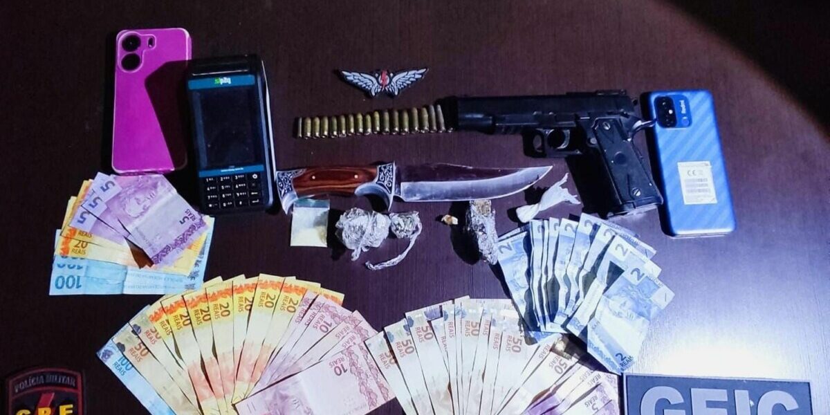 PCGO e PMGO prendem família em Iporá por tráfico de drogas