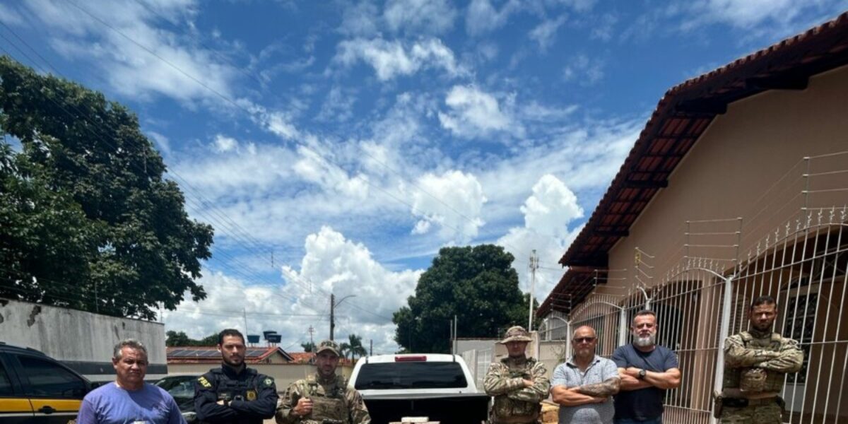 Operação conjunta prende associação criminosa ao transportar, de Mato Grosso para Goiás, R$ 3 milhões em cocaína escondida em automóveis