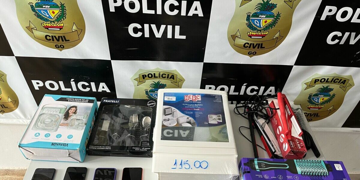 Operação recupera objetos alvo de receptação em São Luís de Montes Belos