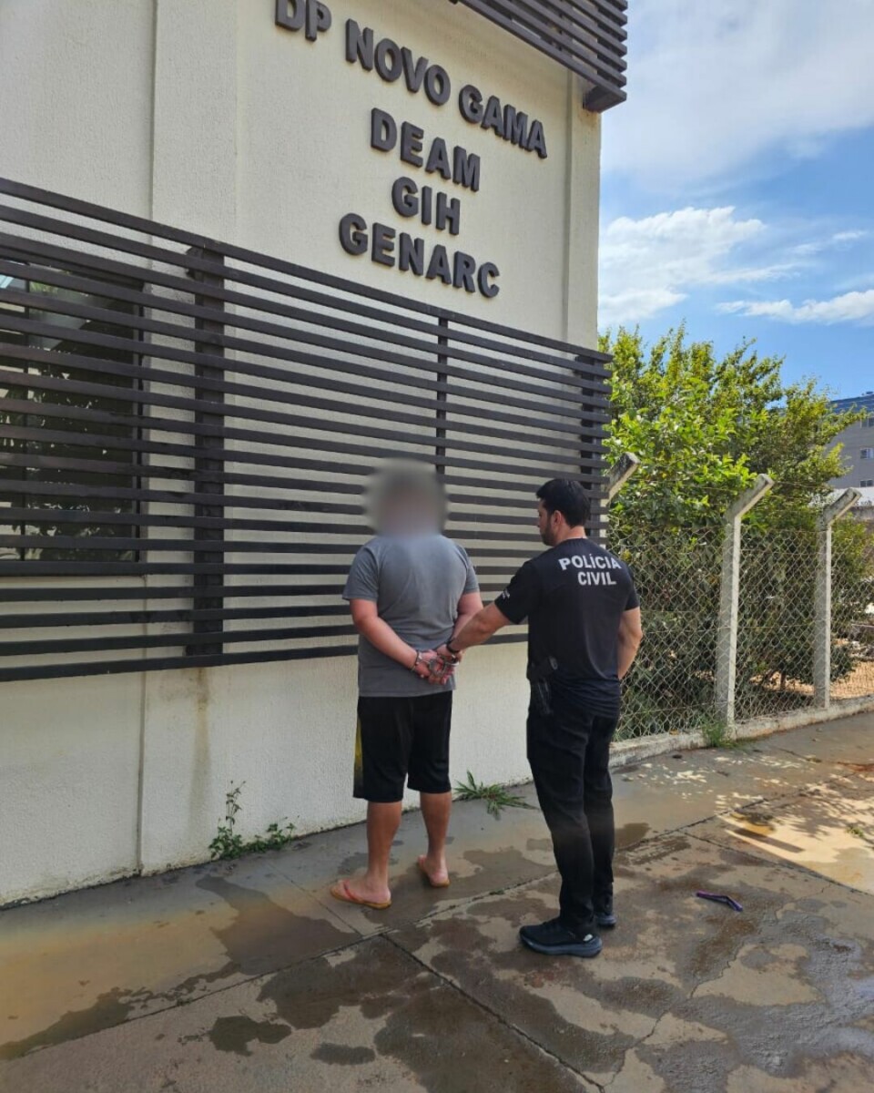 PCGO prende principal suspeito de perseguir, atropelar e agredir brutalmente vítima em Novo Gama