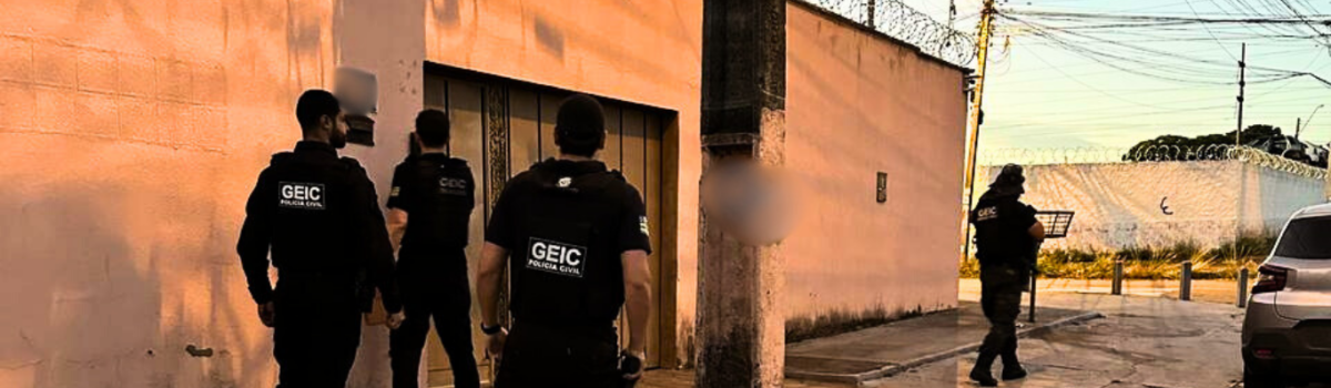 PCGO cumpre 83 medidas judiciais e sequestra mais de R$ 3 milhões de investigados