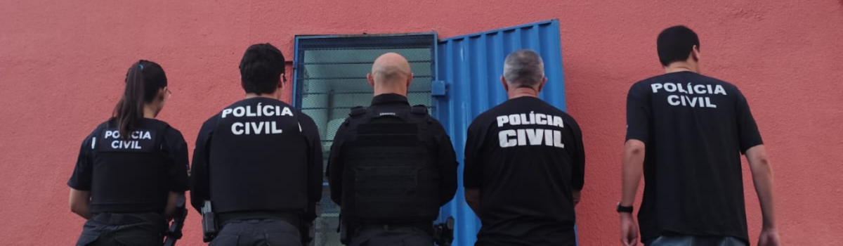 PCGO cumpre mandados em Aparecida de Goiânia relacionados a esquema criminoso de furto e receptação de mercadorias