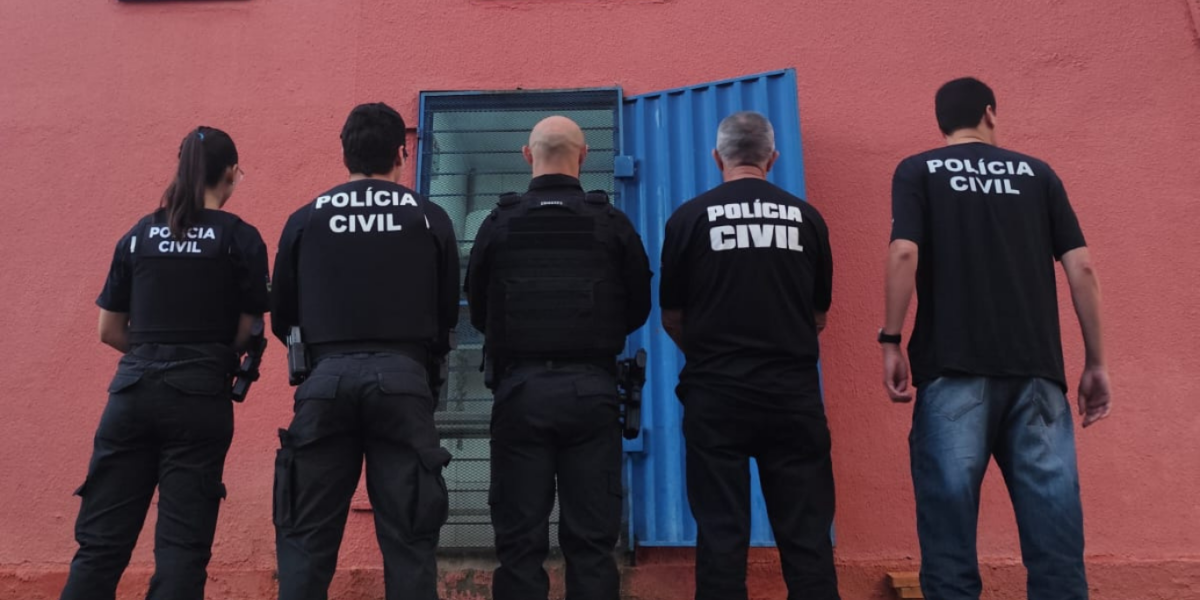 PCGO cumpre mandados em Aparecida de Goiânia relacionados a esquema criminoso de furto e receptação de mercadorias