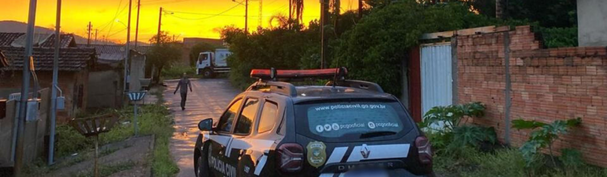 PCGO prende homem por estupro de vulnerável em São Domingos