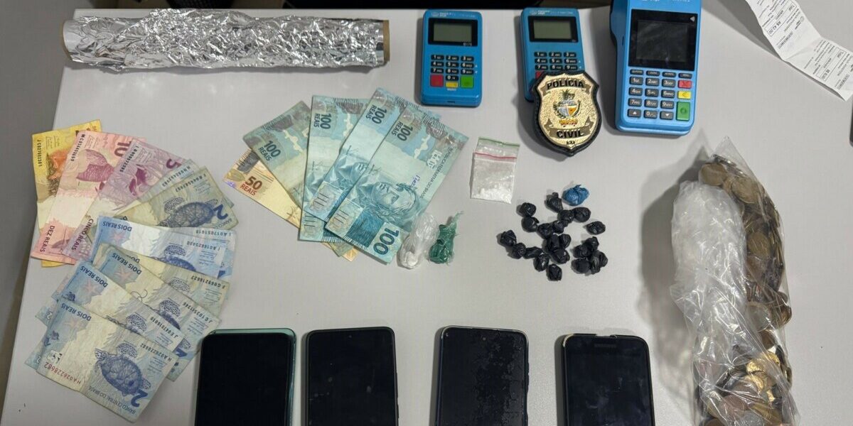 Polícia Civil interdita estabelecimento utilizado como ponto do tráfico de drogas em Firminópolis e prende investigado