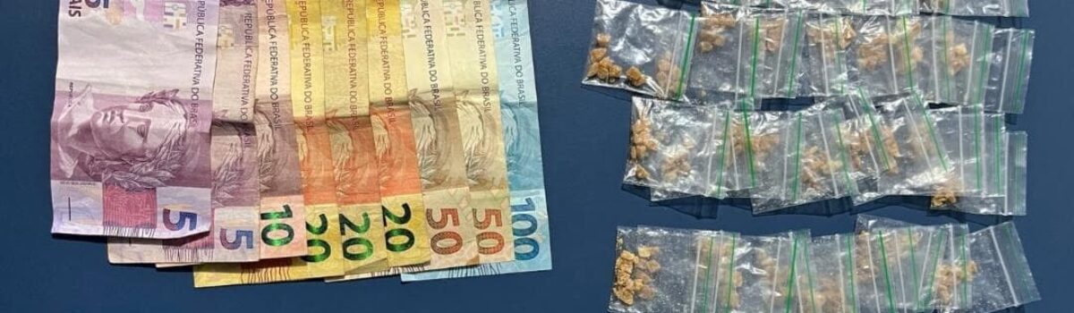 Homem é preso em Minaçu por tráfico de drogas