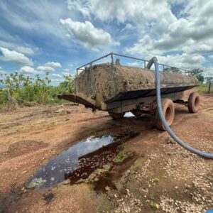 Polícia Civil prende três pessoas em flagrante por crimes ambientais e porte ilegal de arma em frigorífico de Porangatu