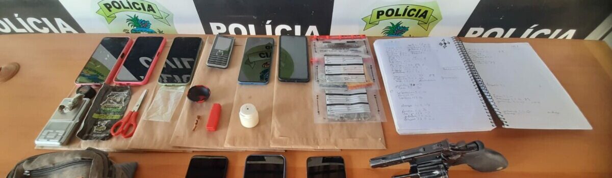 PCGO cumpre 14 mandados judiciais em operação contra o tráfico de drogas em Trindade