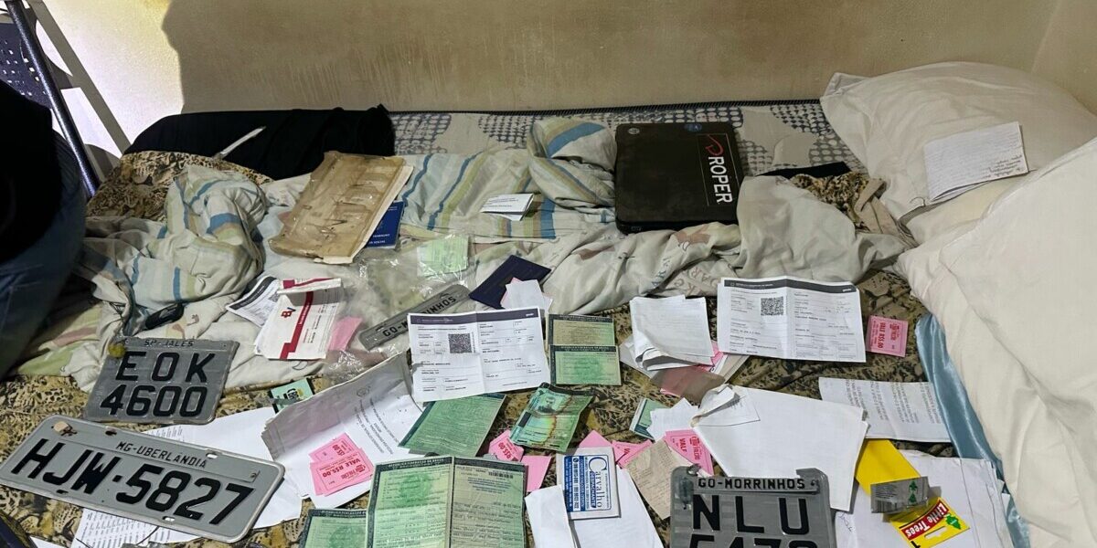 PC cumpre buscas e prende em flagrante investigado por adulteração veicular e falsificação de documentos em Morrinhos