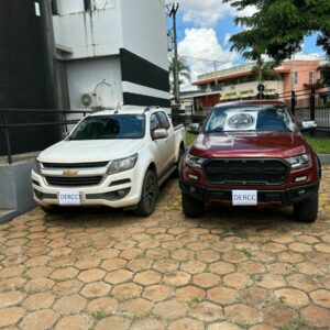 Operação Linha Cruzada apreende caminhonetes e prende suspeitos de operar golpes e lavar dinheiro do crime