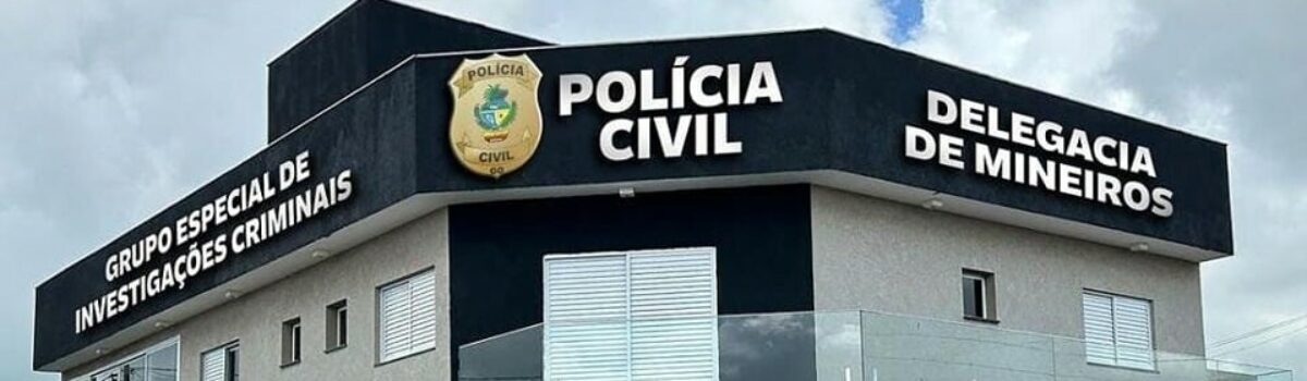 PCGO prende suspeito de aplicar golpe de R$ 200 mil com falsas promessas de financiamento em Mineiros