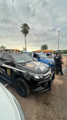‘Colchete Aberto’: PCGO cumpre medidas judiciais no MT contra grupo criminoso por furto de novilhas em propriedade rural goiana