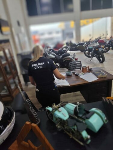PCGO apura golpe em loja de motos na Grande Goiânia com prejuízos de dezenas de milhares de reais