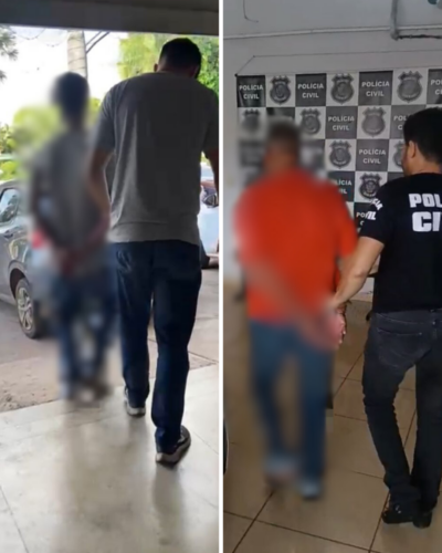 PCGO prende dois homens por crimes combinados com a lei Maria da Penha