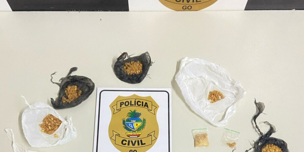 PCGO prende dupla em flagrante por tráfico de drogas em Morrinhos
