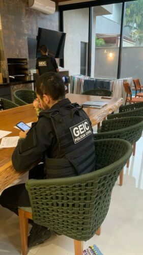 PCGO prende homem por venda clandestina de medicamento e apreende caneta emagrecedora em condomínio de luxo