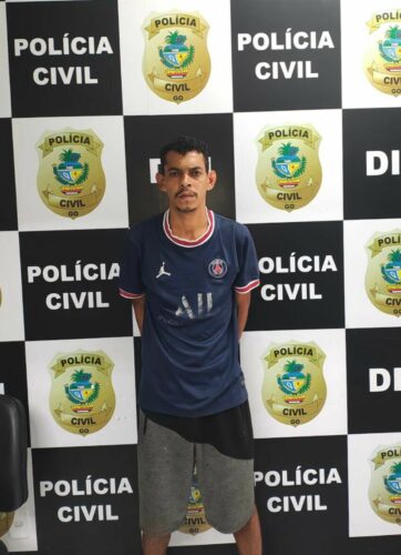 PCGO prende homicida em flagrante em menos de 1 hora após o crime