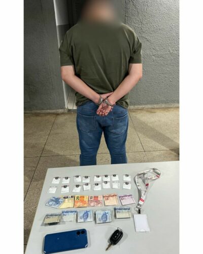 PCGO realiza operações para combater o tráfico de drogas e prende em flagrante quatro pessoas em Goiânia