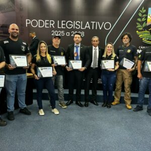 Policiais civis recebem homenagem na Câmara Municipal de Novo Gama