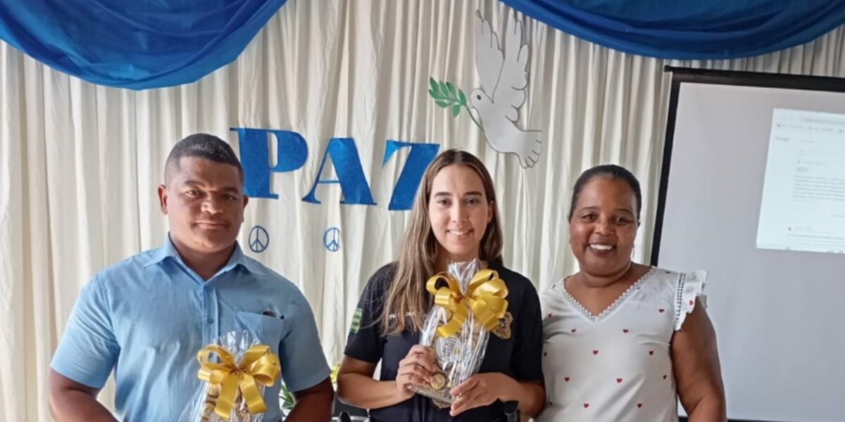 PCGO faz palestra em escola de Iaciara sobre Bullying e Cyberbullying