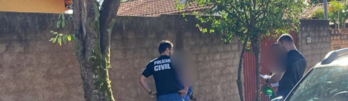 PCGO cumpre prisão de homem que manteve mãe e filha com deficiência em cárcere privado; mãe foi estuprada