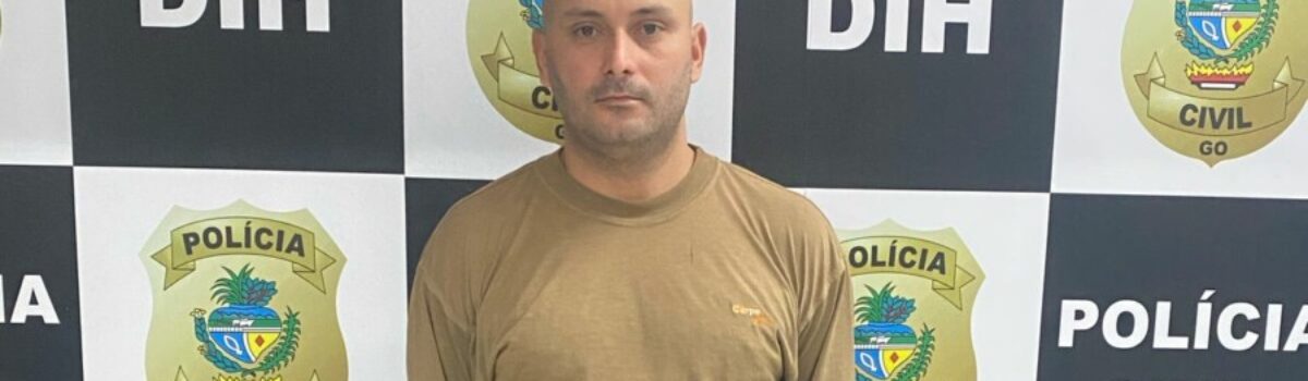 Polícia Civil prende autor de homicídio ocorrido no Jardim Caravelas, em Goiânia