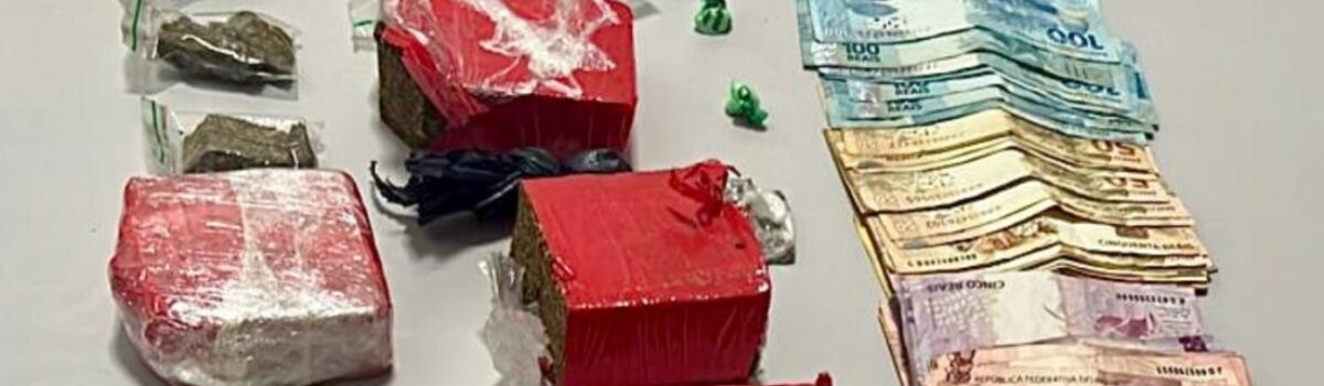 PCGO prende suspeito de tráfico de drogas em Valparaíso